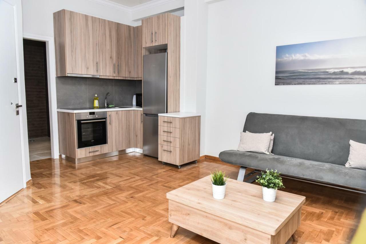 Modern Apartment At Exarchia 1 Bed 2 Pers Athen Exterior foto