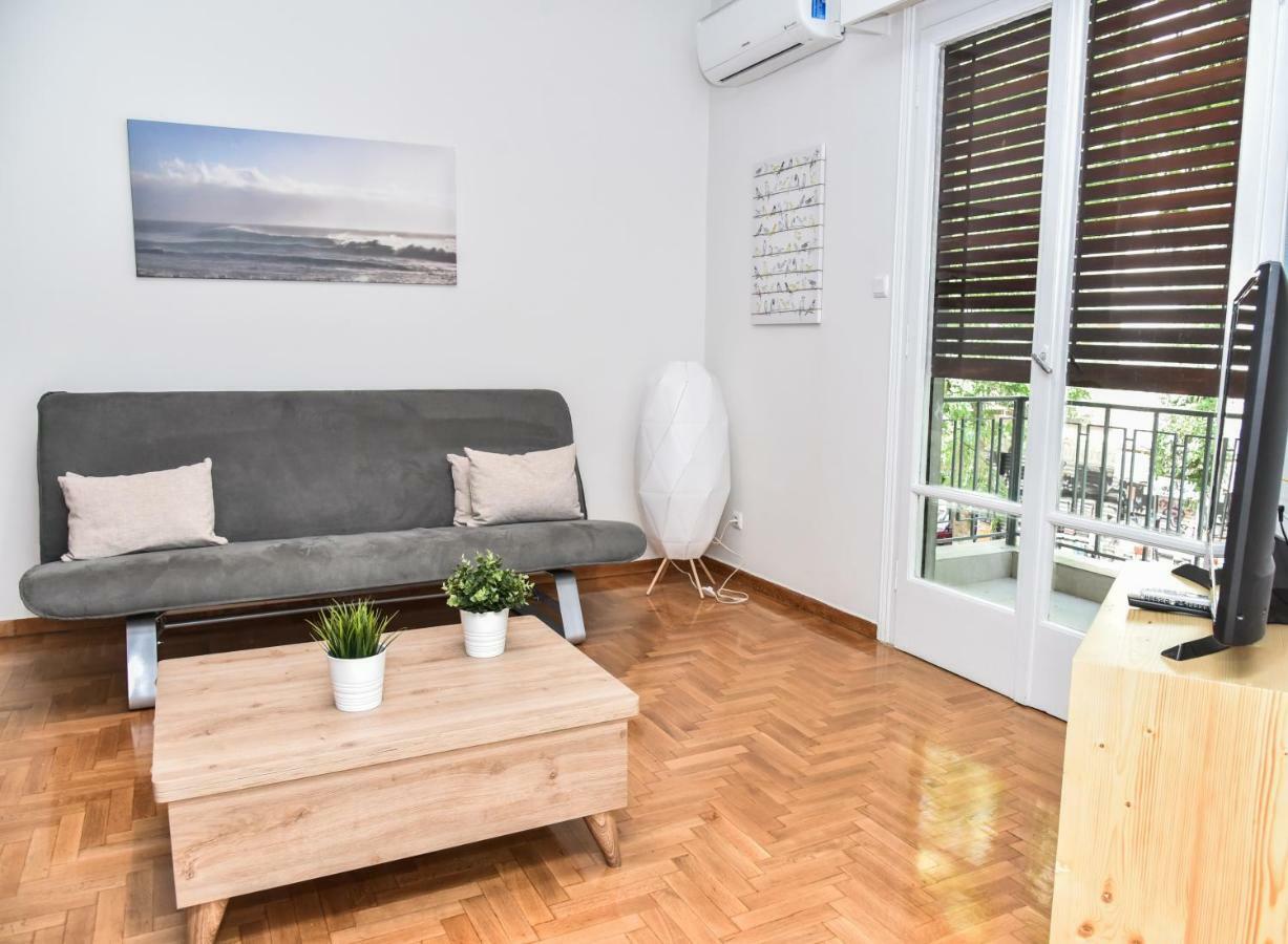 Modern Apartment At Exarchia 1 Bed 2 Pers Athen Exterior foto